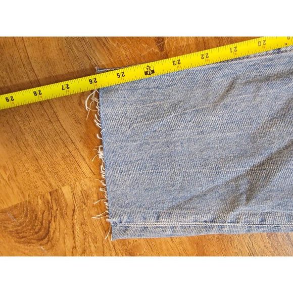 90's Divided H&M Mom Jeans | High Waisted | Ankle Length | Fly 5 Button | Sz 14 - Picture 5 of 8